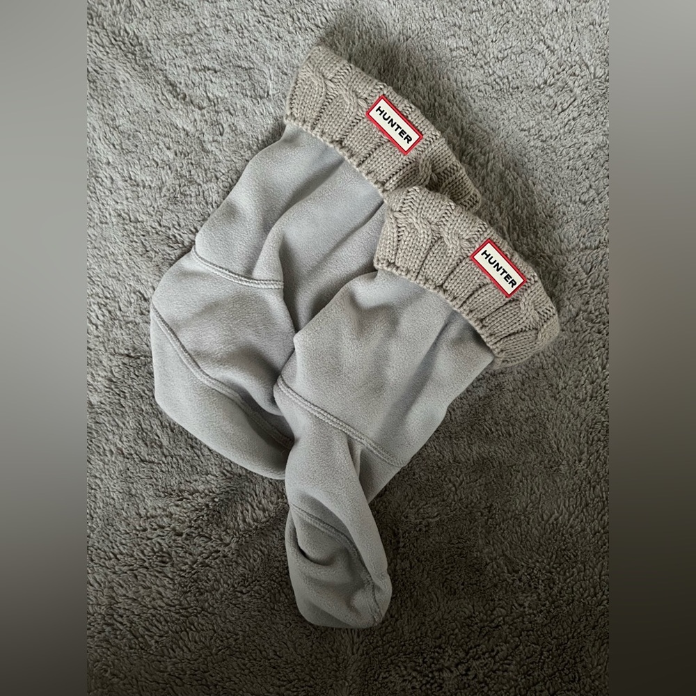 Hunter: Cable Tall Boot Socks